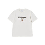 25FW AC POINT STANDARD SHORT SLEEVE T-SHIRT CREAM