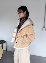 hood reversible mustang jacket