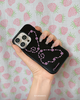 ギャルの翼MagSafeガラススマホケース