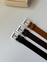 ASCLO 30 Square Buckle Belt (3color)