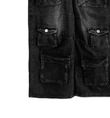 Rogueteen Strap Cargo Denim Pants