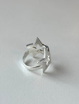 Twin Star Ring