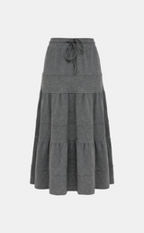 Aerin Flow Layer Long Skirt