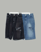 Nikki Damaged Bermuda Pants