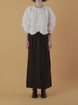Antique garden blouse