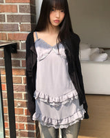 Doex スリップスリーブレスドレス