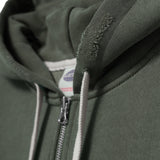 LOGO BADGE ZIP HOODIE