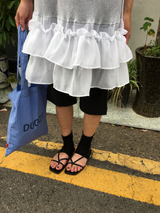 frilly pop dress (2color)