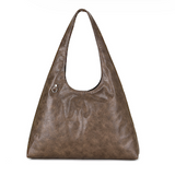 Heather Big Hobo Bag Brown