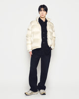 25FW ステッチベーシックロゴショートダックダウンジャケット