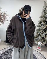 リトンフリースフルジップアップ