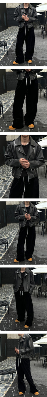 [F/W] ウォッシュドクロップライダージャケット