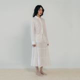 REGULAR FIT BELT SHIRTS (WHITE)