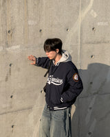 Sanver Lettering Varsity Padding Jumper