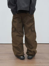 Military incision line cargo pants 4C