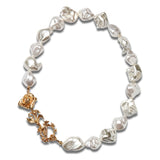Wild Rose Pearl Necklace