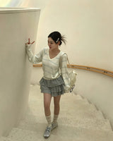 [MADE] Cabbage, Teard Miniskirt Pants
