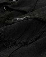 Mwoong Oksuroad Washed Black Denim Trucker Jacket