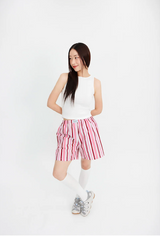 Loose and comfortable cotton homewear short pants (6patterns)