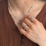 ロースカルプテッドリング (Gold/Silver)