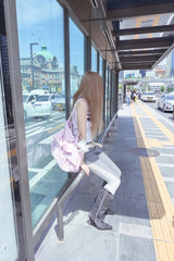 リボンバッグ（トゥインクルピンク）