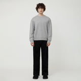 MAN ワンタックコーデュロイパンツ BLACK