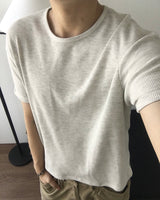 ソフクロップワッフル半袖Tシャツ