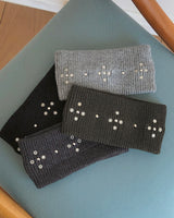 Sohin Cross Stud Knit Hairband