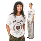プリント半袖ウールTシャツ