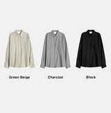 [Unisex] Sliky overfit shirts(3color)