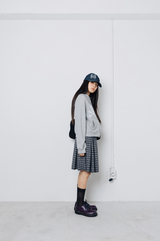 クロッシーカワイイキャップ - デニム
