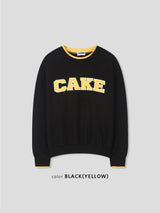 Cake layered shibori sweatshirt