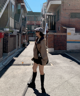 About Colorful Hood Bomber Jacket