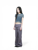 WRAP SLACKS (PURPLE)