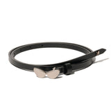 BL003 Sunglasses Women's leather belt 9 mm Black
