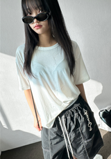 マキビビソフトタッチベーシックルーズTシャツ10カラー