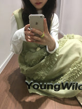 YWD チュールロングドレス (3color)