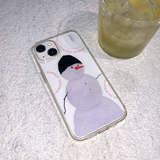Beanie snowman case (Jell-hard)