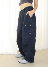 (UNISEX) FIELD BUTTON CARGO PANTS (3color)