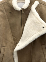Sheepskin Suede Rider Mustang