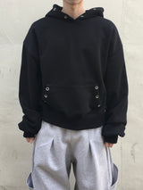 If Eyelet Over Hoodie 2C