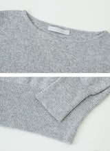 OB Daily Boat Neck Slim Knit (6color)