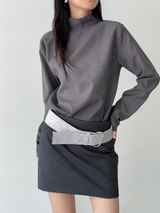 suede lock belt