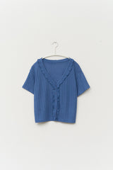 (W) Sua Ruffle Cardigan