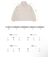フリースプルオーバーTシャツ (Light beige)