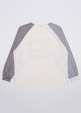 MIX STRIPE LOOSE TEE