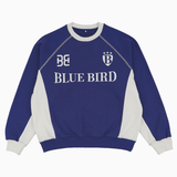FOOTBALL JERSEY SWEAT - NAVY/WHITE