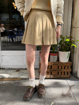 [MADE] Peto Pintuck Mini Skirt