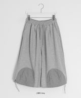 [unisex] Hiyo Nylon Patch Bermuda Pants