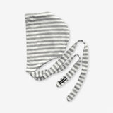 Wendy hoodie [Stripe grey]